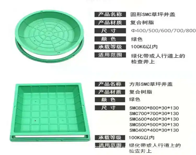 大石桥树脂复合种植井盖展示